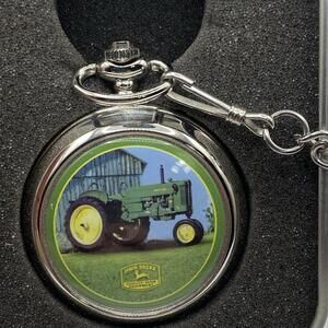 John Deere Tractor 40 Series Pocket Watch - Exclusive Edition With Tin
